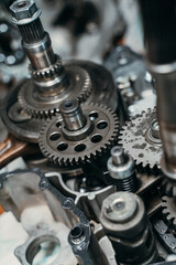 Exploring the Complex and Intricate Gears of an Engine in Great Detail and Depth