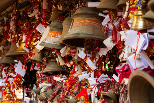 Temple of Golu Devta &ndash; Thousands of Bells at Sacred Site in Famous Bell Temple of Almora, Uttarakhand