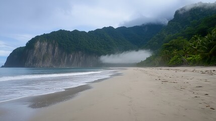 view from the beach