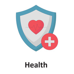 Obraz premium Health insurance :Vector Icon which can easily modify or edit