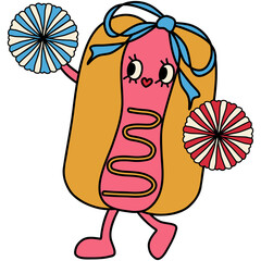 4th of July foods cartoon 