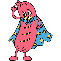 4th of July foods cartoon 