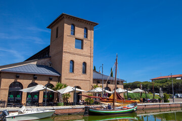 cervia city of ancient salt port medieval city on the adriatic coast emilia romagna