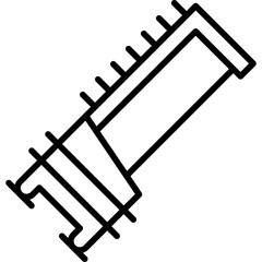 Saw Icon Vector Element