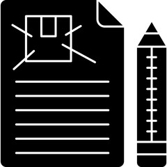 Contract Icon Vector Element