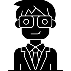 Product Manager Icon Vector Element