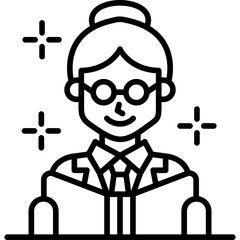 Reading Icon Vector Element