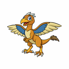 Coastal Bird in Mid Flight