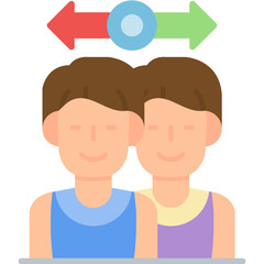 Fototapeta premium Students Icon Vector Element