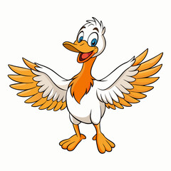 Shoreline Bird Wings in Motion