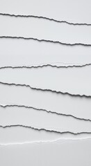 Naklejka premium Torn Paper Edges - Abstract White Strips