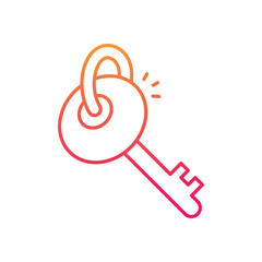 Key vector icon
