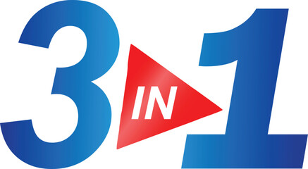 3 in 1 Vector Logo Badge – Multi-Use Packaging Label Icon for Product Design