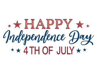 Fototapeta premium 4th July Independence Day