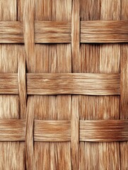 Woven Texture: A Natural Fiber Background with Rustic Charm and Organic Design, Perfect for Decorative Art and Crafts, Featuring a Braided Pattern