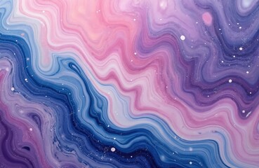 Fototapeta premium Abstract background with flowing colors. Purple blue pink acrylic paint texture. Marble pattern design, fluid ink art, modern wallpaper. Perfect for art prints, website backgrounds, product backdrops.