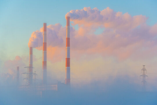 CHP. Enjoy the mesmerizing dance of winter fog and clouds of smoke. Wake up to a majestic morning surrounded by breathtaking natural beauty. Prepare to be amazed by the spectacle of power