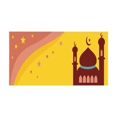 Beautiful eid-mubarak festival banners