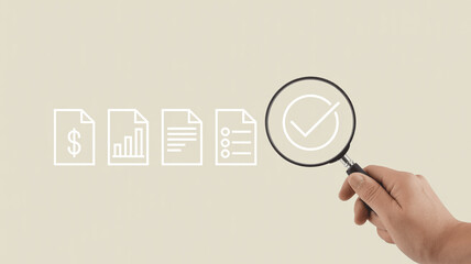 Financial Document Review and Verification Process