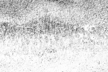 Fototapeta premium Black grunge texture with cracks and dirt on transparent background, for overlays and vintage effects