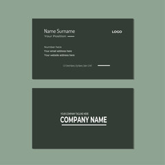 Premium Real Estate Business Card Design