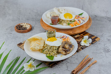 Traditional Indonesian Fried Rice with Aromatic Spices and Savory Flavor