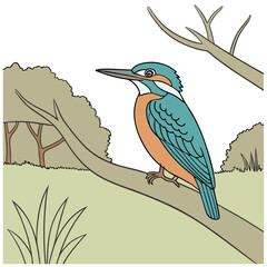 Beautiful small bird