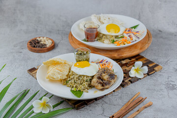 Traditional Indonesian Fried Rice with Aromatic Spices and Savory Flavor