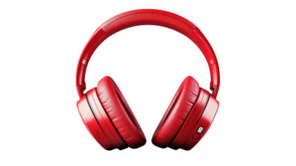 red wireless headphones png bluetooth headphones png over ear headphones png music headphones png audio gear png red headset png transparent background image