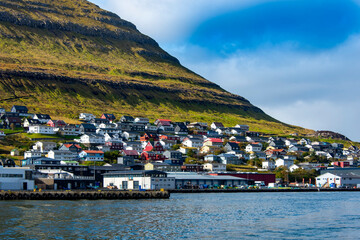 Town of Klaksvik - Faroe Islands