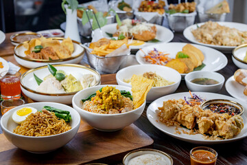 Traditional foods from  Indonesia