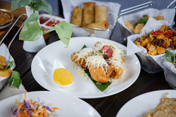 Traditional foods from  Indonesia