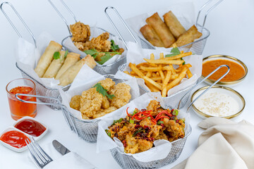Traditional Indonesian Snack Selection – Popular Street Food and Local Delicacies