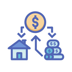 Investment allocation: Investing in real estate and savings accounts