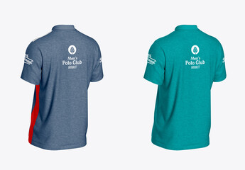 Men’s Polo Club Shirt Mockup