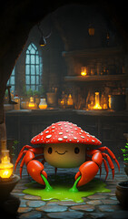 crab mushroom