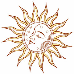 The sun new qualityful design & vector art 
