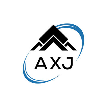 Initial AXJ Letter Linked Logo for business and company identity. Modern AXJ Letter Logo Vector Template with modern trendy golden logo.
