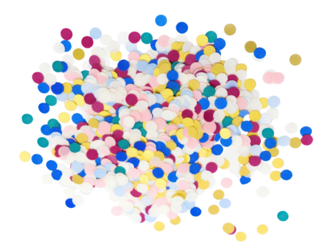 PNG Confetti confetti background celebration.
