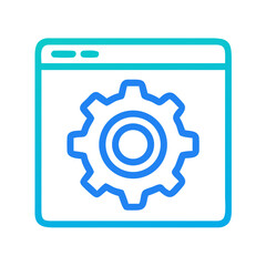 Gear within a Browser Window Interface Configuration Concept