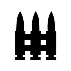 ammunition glyph icon