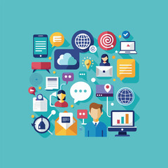 cloud computing concept