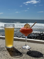 cocktail on the beach