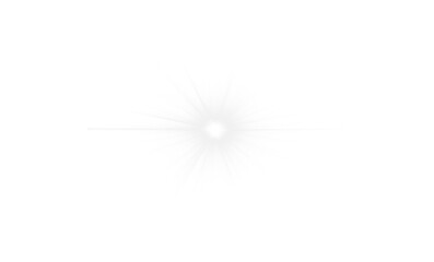 Bright PNG star flare with glowing sunbeam, sparkle, glitter and light effect, isolated spotlight on festive stage scene with neon projection, futuristic burst and magic illumination in vector design