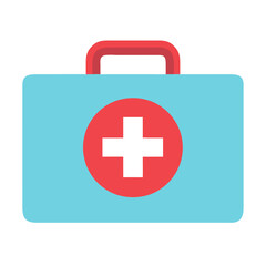 Fototapeta premium First Aid Kit Vector Icon - SVG/PNG