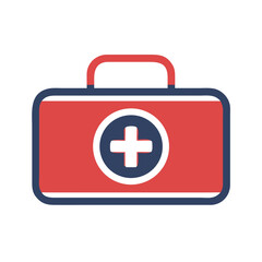 Obraz premium First Aid Kit Vector Icon - SVG