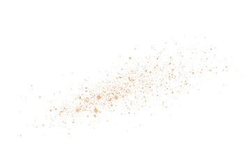 PNG Gold Dust Burst with Glowing Light and Magical Flare on Transparent Background for Luxury Celebration and Festive Effects