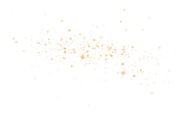 PNG Gold Dust Burst with Glowing Light and Magical Flare on Transparent Background for Luxury Celebration and Festive Effects