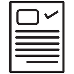 Document Icon, File, Paper Sheet, Report, Digital Document