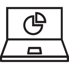 Graph Report Icon, Data Analysis, Business Report, Performance Chart, Analytics